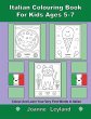 Italian Colouring Book For Kids Ages 5-7 - Bild 1