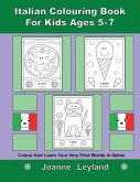 Italian Colouring Book For Kids Ages 5-7