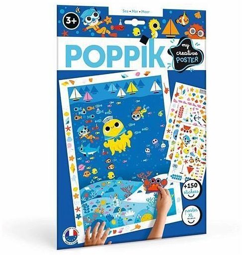 POPPIK 1841202 - Sticker Kreativ Poster Meer
