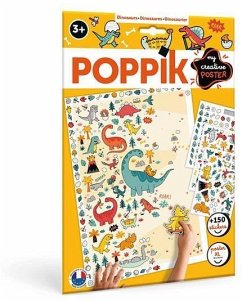 Cover POPPIK 1841201 - Sticker Kreativ Poster Dinosaurier