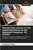 Patriarchal culture in the demonstrations at the National Congress -PL 478/07