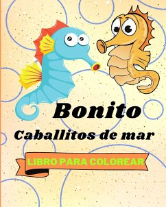 Libro Para Colorear con Bonito Caballitos de Mar - Sauseda, Sancha