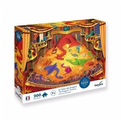 Calypto 3907402 - Drachenschatz 200 Teile Puzzle