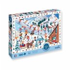 Calypto 3907500 - Wintersport 100 XL Teile Puzzle