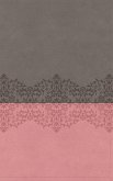 Niv, Quest Study Bible, Leathersoft, Gray/Pink, Thumb Indexed, Comfort Print