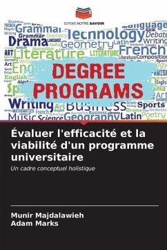 Évaluer l'efficacité et la viabilité d'un programme universitaire - Majdalawieh, Munir;Marks, Adam