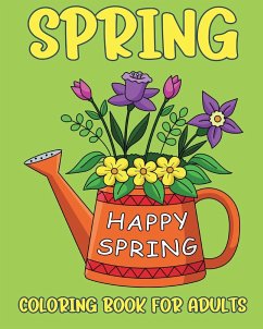 Spring Coloring Book for Adults - Yunaizar88