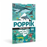 POPPIK 1841050 - Sticker Lernposter Ozean