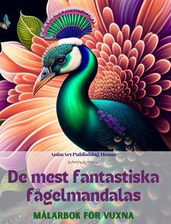 De mest fantastiska fågelmandalas   Målarbok för vuxna   Anti-stress-mönster som uppmuntrar till kreativitet - House, Animart Publishing