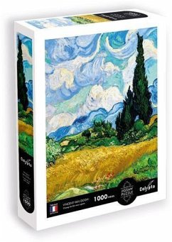 Cover Calypto 3907009 - Weizenfeld & Zypresse 1000 Teile Puzzle