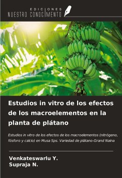 Estudios in vitro de los efectos de los macroelementos en la planta de plátano - Y., Venkateswarlu; N., Supraja