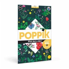 POPPIK 1841135 - Sticker Lernposter Botanik