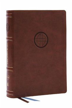 Life in Christ Bible: Discovering, Believing, and Rejoicing in Who God Says You Are (Nkjv, Brown Leathersoft, Red Letter, Comfort Print) - Thomas Nelson