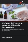 L'effetto dell'estratto organico di Bunuim Incrassatum