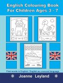 English Colouring Book For Children Ages 3-7