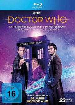 Doctor Who - Die Christopher Eccleston und David Tennant Jahre: Der komplette 9. und 10. Doktor - 60 Jahre Doctor Who Box Limited Edition - Tennant,David/Eccleston,Christopher/+