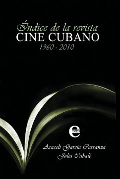 Cover Índice de la revista Cine Cubano (eBook, ePUB)
