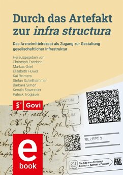 Cover Durch das Artefakt zur infra structura (eBook, PDF)