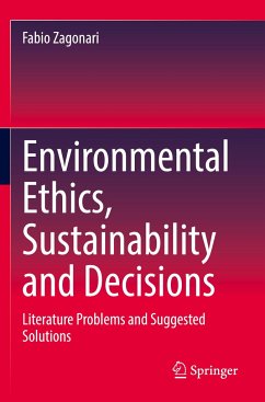 Environmental Ethics, Sustainability and Decisions - Zagonari, Fabio