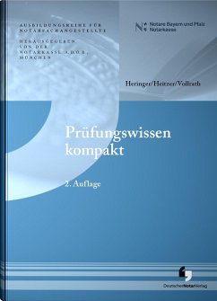 Prüfungswissen kompakt - Heringer, Anja;Heitzer, Franz;Vollrath, Hans-Joachim