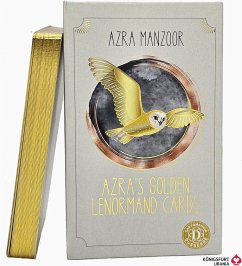 Azra's Golden Lenormand: 36 Golden Lenormand cards in modern, enchanting design - Manzoor, Azra