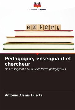Cover Pédagogue, enseignant et chercheur