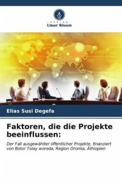 Faktoren, die die Projekte beeinflussen: - Degefa, Elias Susi