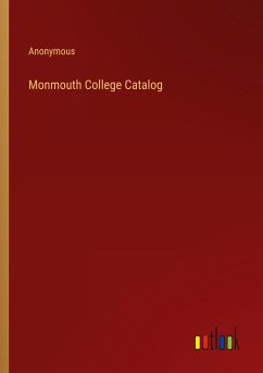 Monmouth College Catalog - Anonymous