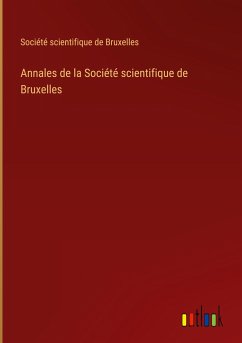 Annales de la Société scientifique de Bruxelles