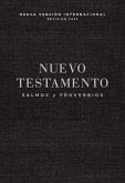 Nvi, Nuevo Testamento de Bolsillo, Con Salmos Y Proverbios, Revisión 2022, Tapa Rústica, Negro