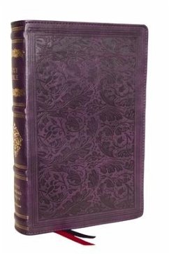 RSV Personal Size Bible with Cross References, Purple Leathersoft, (Sovereign Collection) - Thomas Nelson