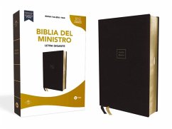 Rvr60, Biblia del Ministro, Letra Gigante, Leathersoft, Negro, Palabras de Jesús En Rojo, Comfort Print - Vida; Rvr 1960- Reina Valera 1960