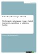 The Dynamics of Language Contact.... - Bild 1