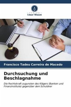 Durchsuchung und Beschlagnahme - Carreira de Macedo, Francisco Tadeu