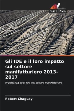 Gli IDE e il loro impatto sul settore manifatturiero 2013-2017 - Chaguay, Robert