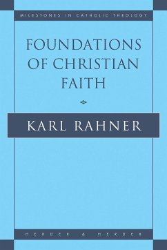 Foundations of Christian Faith (eBook, ePUB) - Rahner, Karl