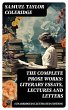 The Complete Prose Works: Literary... - Bild 1