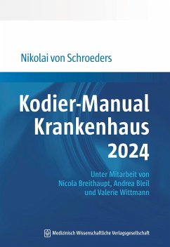 Kodier-Manual Krankenhaus 2024 - Schroeders, Nikolai von