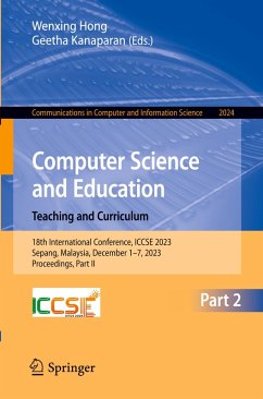Cover Computer Science and Education. Teaching and Curriculum