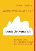 Wetter-Vokabular de-en (eBook, ePUB)