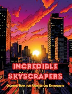 Incredible Skyscrapers - Coloring Book for Architecture Enthusiasts - Skyscraper Jungles to Enjoy Coloring - Editions, Builtart