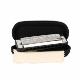 Ocean Rock Blues Harmonica in G, black (incl. stylish softcase and cleaning cloth)