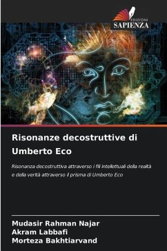 Risonanze decostruttive di Umberto Eco - Najar, Mudasir Rahman;Labbafi, Akram;Bakhtiarvand, Morteza