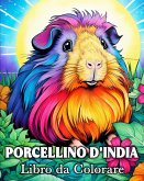 Porcellino d'India Libro da Colorare