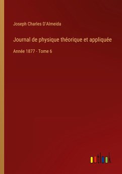 Journal de physique théorique et appliquée - D'Almeida, Joseph Charles