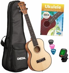 Tenor Ukulele Spruce Solid Top (incl. Bag padded, 3 Picks, Top: Spruce) Tenor Ukulele Spruce Solid Top (incl. Bag padded, 3 Picks, Top: Spruce)
