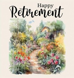 Happy Retirement Guest Book with lined pages (hardback) - Bell, Lulu And