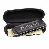 Master Edition Blues Harmonica in F (incl. soft case and cleaning cloth)