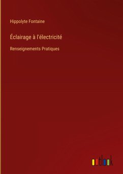 Éclairage à l'électricité