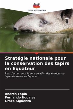 Stratégie nationale pour la conservation des tapirs en Équateur - Tapia, Andrés;Nogales, Fernando;Sigüenza, Grace